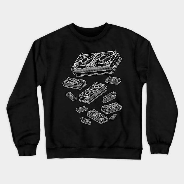 Graphics card for pc gamer and tech nerd Crewneck Sweatshirt by Mewzeek_T